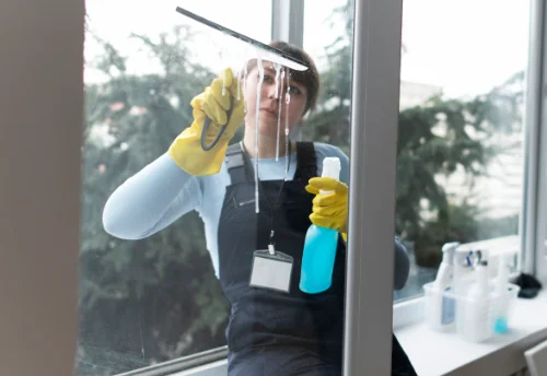 Nettoyage de vitres intérieures et extérieures à Ambres